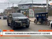 Piura: fotopapeletas entrarán en funcionamiento este 15 de mayo
