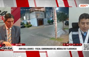 Fiscal coordinador del Módulo de Flagrancia, Joan Balladares, se defiende: “Era imposible pedir prisión preventiva. Tener presencia de alcohol en la sangre y manejar sin tener brevete no agrava la pena”