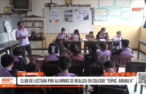 La Libertad: club de lectura impulsa a escolares