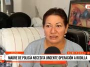 Trujillo: Madre de policía necesita urgente operación a la rodilla