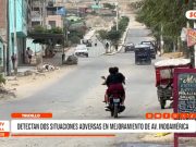 Trujillo: detectan dos situaciones adversas en mejoramiento de av. Indoamérica