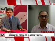 Experto en temas electorales José Naupari: “Van a ser tres semanas intensas. Esperemos una campaña de propuestas y no de ataques”
