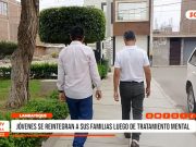 Lambayeque: jóvenes se reintegran a sus familias luego de tratamiento mental