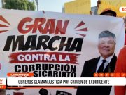 Lambayeque: obreros claman justicia por crimen de exdirigente