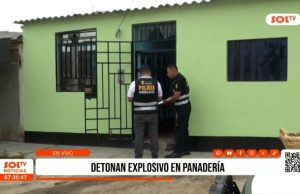 Trujillo: detonación de explosivo en panadería La Esperanza