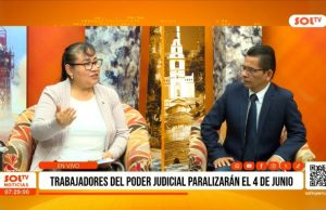 Trabajadores del Poder Judicial anuncian paralización nacional el 4 de junio