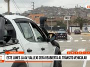 Trujillo: este lunes la Av. Vallejo será reabierta al tránsito vehicular