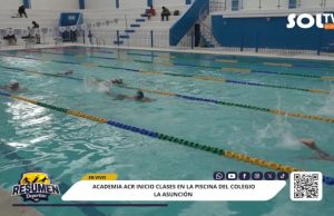 Reabren piscina del colegio La Asunción con clases para todas las edades