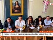 Escándalo en el APRA: renuncian a precandidaturas por modificación de lista
