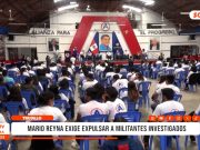 Trujillo: Mario Reyna exige expulsar a militantes investigados
