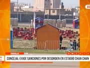 Trujillo: concejal exige sanciones por desorden en estadio Chan Chan