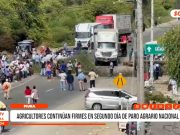 Piura: agricultores continúan firmes en segundo día de paro agrario nacional