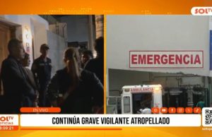 Trujillo: Continúa grave vigilante atropellado por mujer en El Golf
