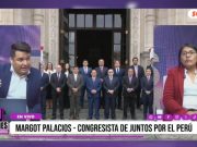 Margot Palacios, congresista de Juntos por el Perú: «Antauro Humala es un amigo, tenemos coincidencias en una nueva Constitución y en este momento no corresponde un indulto o gracia presidencial a favor de Pedro Castillo»