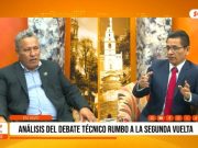 Miguel Rodríguez: Análisis del debate técnico rumbo a la segunda vuelta