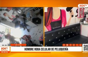 Trujillo: Hombre roba celular en peluqueria de El Porvenir