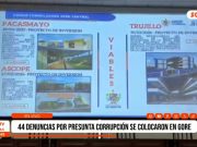 Trujillo: 44 denuncias por presunta corrupción se colocaron en GORE