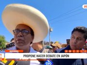 Nacional: Roberto Sánchez propone realizar debate en Japón