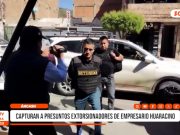 Áncash: capturan a presuntos extorsionadores de empresario huaracino