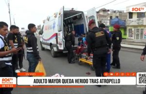 Trujillo: Adulto mayor queda herido tras atropello en La Esperanza