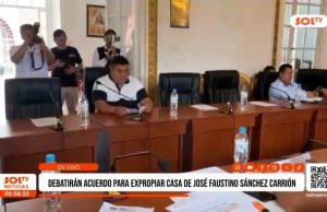 Debatirán acuerdo para expropiar casa de José Faustino Sánchez Carrón