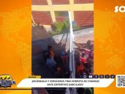 Jugadores de Los Chankas enfrentaron a hinchas tras derrota en Andahuaylas