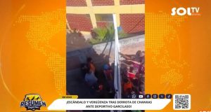 Jugadores de Los Chankas enfrentaron a hinchas tras derrota en Andahuaylas