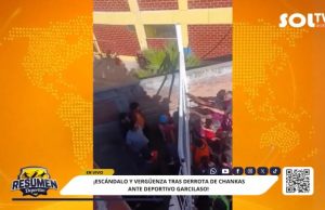 Jugadores de Los Chankas enfrentaron a hinchas tras derrota en Andahuaylas