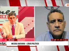 Mesías Guevara: “Votar viciado o en blanco no garantiza derrotar al fujimorismo”