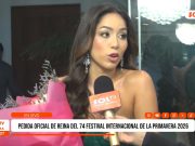 Trujillo: María Fernanda es la reina del 74° Festival Internacional de la Primavera