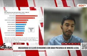 Economista senior del Instituto Peruano de Economía, Gonzalo Manrique: “Exportamos más de once mil millones de dólares de oro ilegal. Es prácticamente lo mismo que se exporta de oro legal”