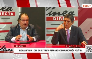 El director del Instituto Peruano de Comunicación Política, Richard Tapia: “Lo único que queda es proceder a la proclamación. No hay argumentos válidos para anular los votos. El verdadero desafío empieza después de las elecciones”