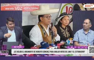 «La suerte de Juntos por el Perú está echada; no acreditaron pruebas para demostrar fraude en la audiencia del JNE»: José Naupari, especialista en derecho electoral