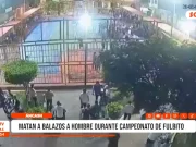 Áncash: matan a balazos a hombre durante campeonato de fútbol