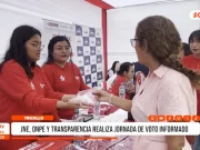 La Libertad: JNE, ONPE y transparencia realiza jornada de voto informado