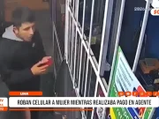 Lima: roban celular a mujer mientras realizaba pago en agente
