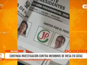 Áncash: continúa investigación contra miembros de mesa en Cátac