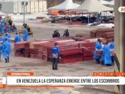 Internacional: en Venezuela la esperanza emerge entre los escombros