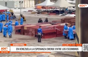 Internacional: en Venezuela la esperanza emerge entre los escombros
