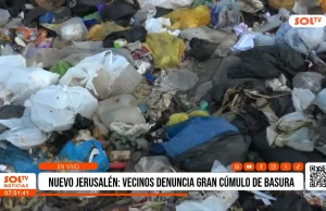 Trujillo: Vecinos denuncian acumulación de basura en Nueva Jerusalén y temen por su salud