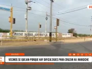 Trujillo: Vecinos se quejan porque hay dificultades para cruzar Av. Mansiche