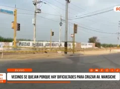 Trujillo: Vecinos se quejan porque hay dificultades para cruzar Av. Mansiche