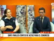 Nacional: ONPE culmina conteo de actas para el Congreso