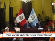 Nacional: Perú ratifica tratado de libre comercio con Guatemala