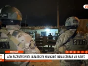 Trujillo: adolescentes involucrados en homicidio iban a cobrar mil soles