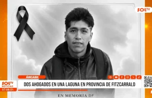 Áncash: un joven y una adolescente mueren en la laguna Huachucocha