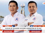 Trujillo: alcalde de Salaverry defiende candidatura de su hijo