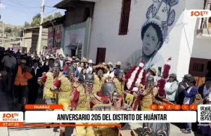 Áncash: aniversario 205 del distrito de Huántar