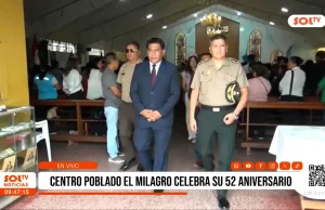 Trujillo: Centro poblado El Milagro celebra su 52 aniversario