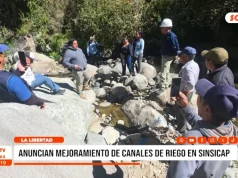 La Libertad: anuncian mejoramiento de canales de riego en Sinsicap